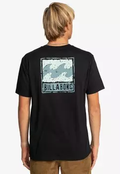 Футболка с принтом Billabong, черный