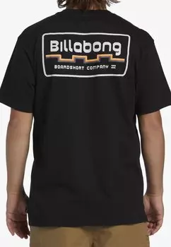 Футболка с принтом Billabong, черный