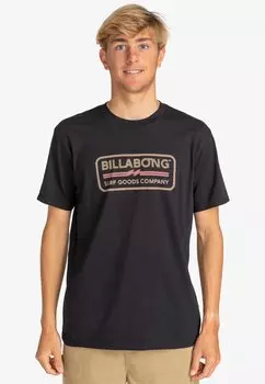 Футболка с принтом Billabong, черный