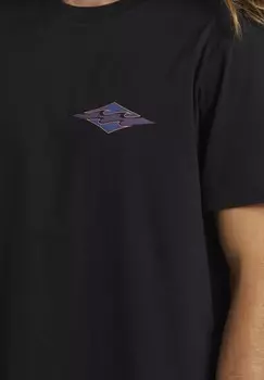 Футболка с принтом Billabong, черный