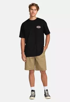 Футболка с принтом Billabong, черный