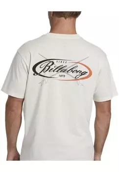 Футболка с принтом Billabong, офф