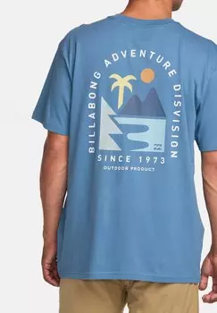 Футболка с принтом Billabong, синий