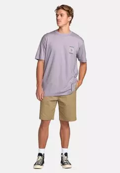 Футболка с принтом Billabong, сиреневый