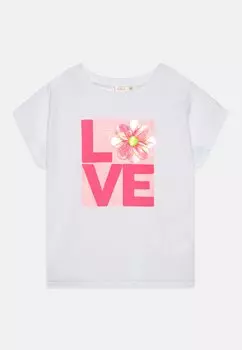Футболка с принтом Billieblush, белый