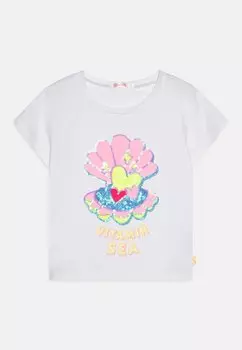 Футболка с принтом Billieblush, белый