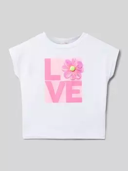 Футболка с принтом BILLIEBLUSH, белый