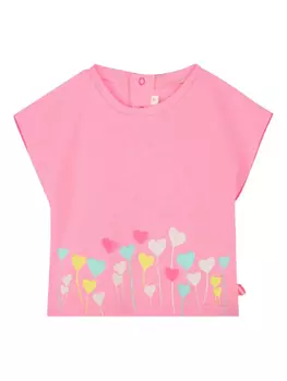 Футболка с принтом Billieblush, розовый