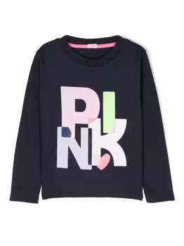 Футболка с принтом Billieblush, синий