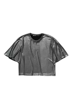 Футболка с принтом Bimba Y Lola, серебристый