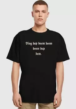 Футболка с принтом BING BAB BOOM HEAVY Upscale by Mister Tee, черный
