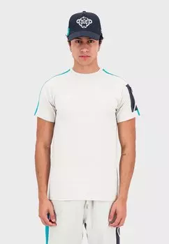 Футболка с принтом Black Bananas, светло-серый