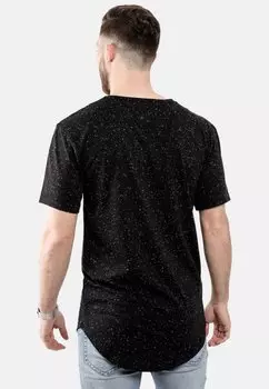 Футболка с принтом Blackskies, черная крапинка