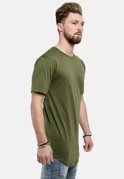 Футболка с принтом Blackskies, оливковая