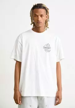 Футболка с принтом Blaze Carhartt WIP, белый/черный