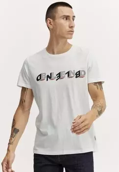 Футболка с принтом Blend, белоснежная