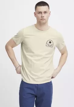 Футболка с принтом Blend, бежевый