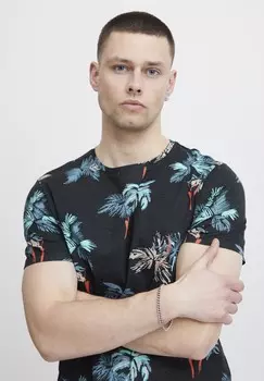 Футболка с принтом Blend, черный