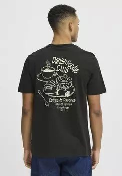 Футболка с принтом Blend, черный