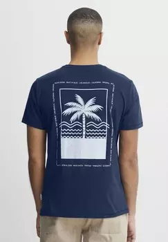 Футболка с принтом Blend, синий