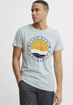 Футболка с принтом Blend, синий