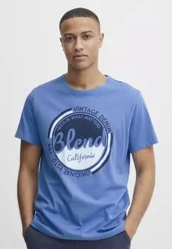 Футболка с принтом Blend, синий