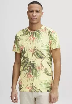 Футболка с принтом Blend, желтый