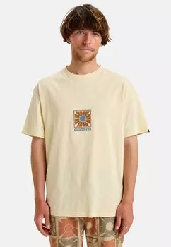 Футболка с принтом BLOOMY - SHORT SLEEVE SCREEN Quiksilver, мультиколор