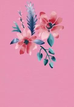 Футболка с принтом BLUME IN WASSERFARBE watapparel, светло-розовый