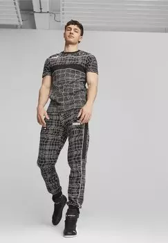 футболка с принтом BMW M MOTORSPORT CAMO Puma, черная aop