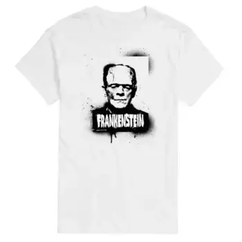 Футболка с принтом «Большие и высокие монстры» Universal Monsters Frankenstein Licensed Character, белый