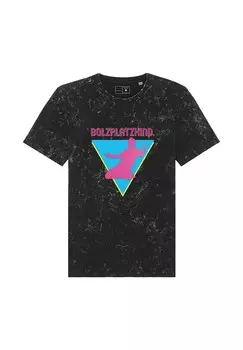 Футболка с принтом Bolzplatzkind, черный