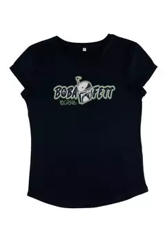 Футболка с принтом BOOK OF BOBA FETT LEGEND BOBA Henry Tiger, темно-синий