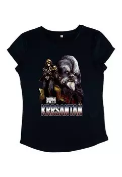 Футболка с принтом BOOK OF BOBA FETT QUESTIONS LATER Henry Tiger, темно-синий