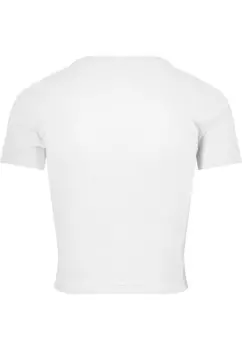 Футболка с принтом BOOM COMIC CROPPED TEE Merchcode, белый