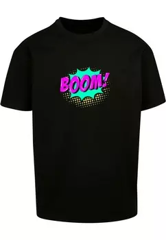Футболка с принтом BOOM COMIC Merchcode, черный