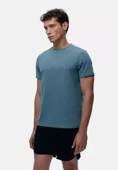 Футболка с принтом Born Living Yoga, синий