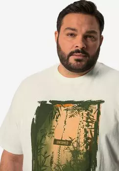 Футболка с принтом BOSTON PARK, белый