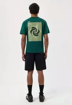 Футболка с принтом BOTANICAL BALR., цвет Botanical Green