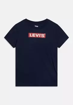 Футболка с принтом BOXTAB TEE Levi's, цвет dress blues