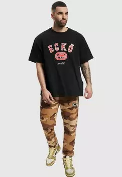 Футболка с принтом Boxy Cut ecko unltd., черная