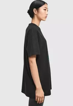 Футболка с принтом BOYFRIEND TEE Merchcode, черный