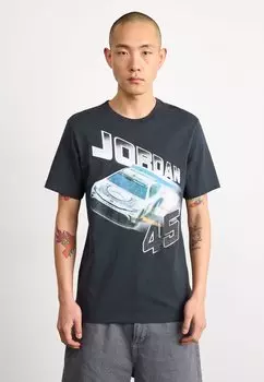 Футболка с принтом BRAND CAR CREW Jordan, черный
