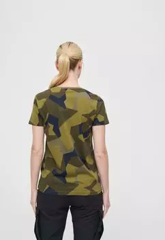 Футболка с принтом Brandit, мультиколор