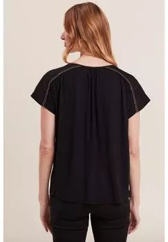 Футболка с принтом Breal, черный