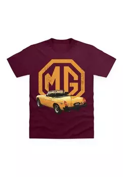 Футболка с принтом BRITISH MOTOR HERITAGE LOGO Henry Tiger, Бордо