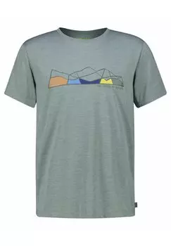 Футболка с принтом BRITO Meru, светло-зеленый