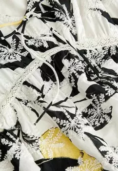 Футболка с принтом BRODERIE TALL, REGULAR FIT Next, бежевый