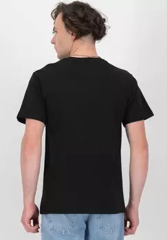 Футболка с принтом BRODYAK KURZARM alife & kickin, цвет Mottled Black