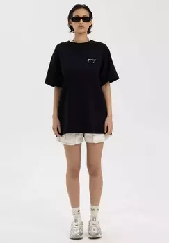 Футболка с принтом BRUNCH Misaga, черный